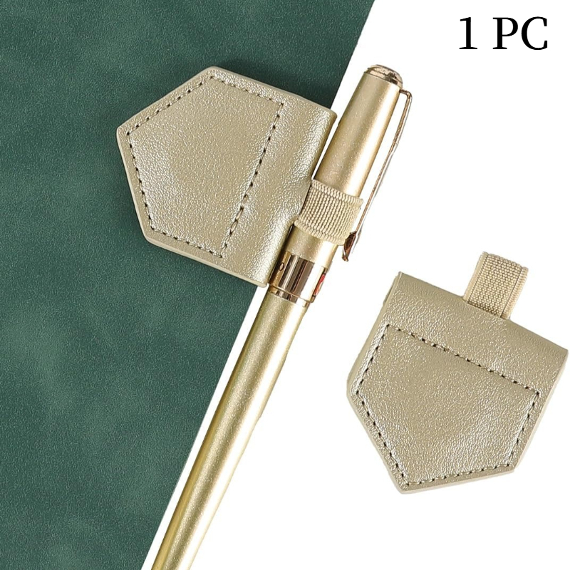 Pen Holder Magnetic - 1 segnalibro magnetico in pelle PU