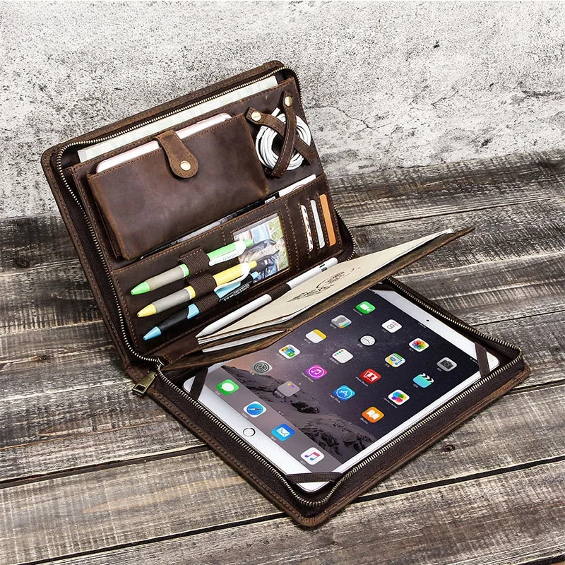 Tech Accessories For Ipad - Custodia per tablet in pelle per