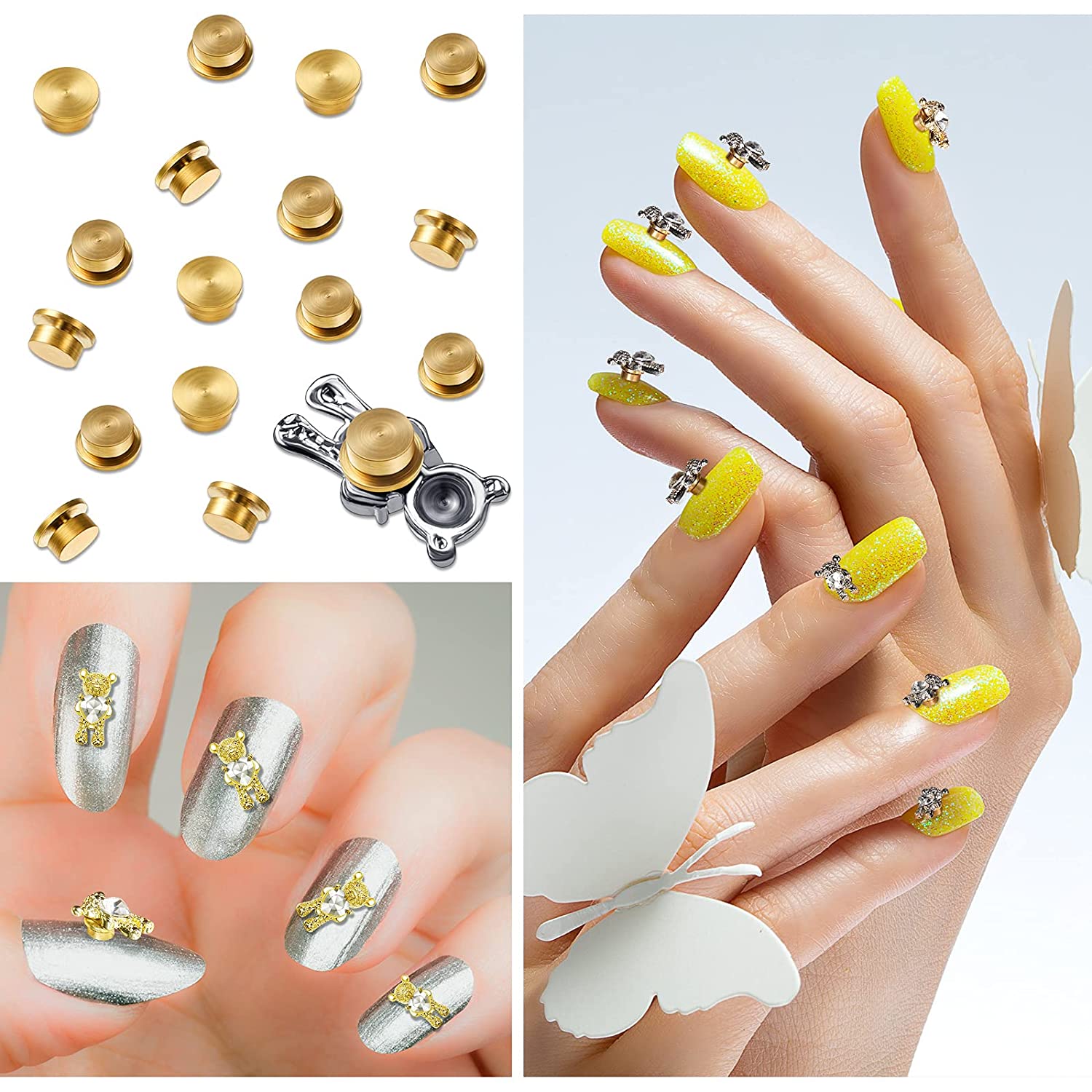 15 pezzi ciondoli per unghie r - Nail Tech Accessories recensione e prezzo