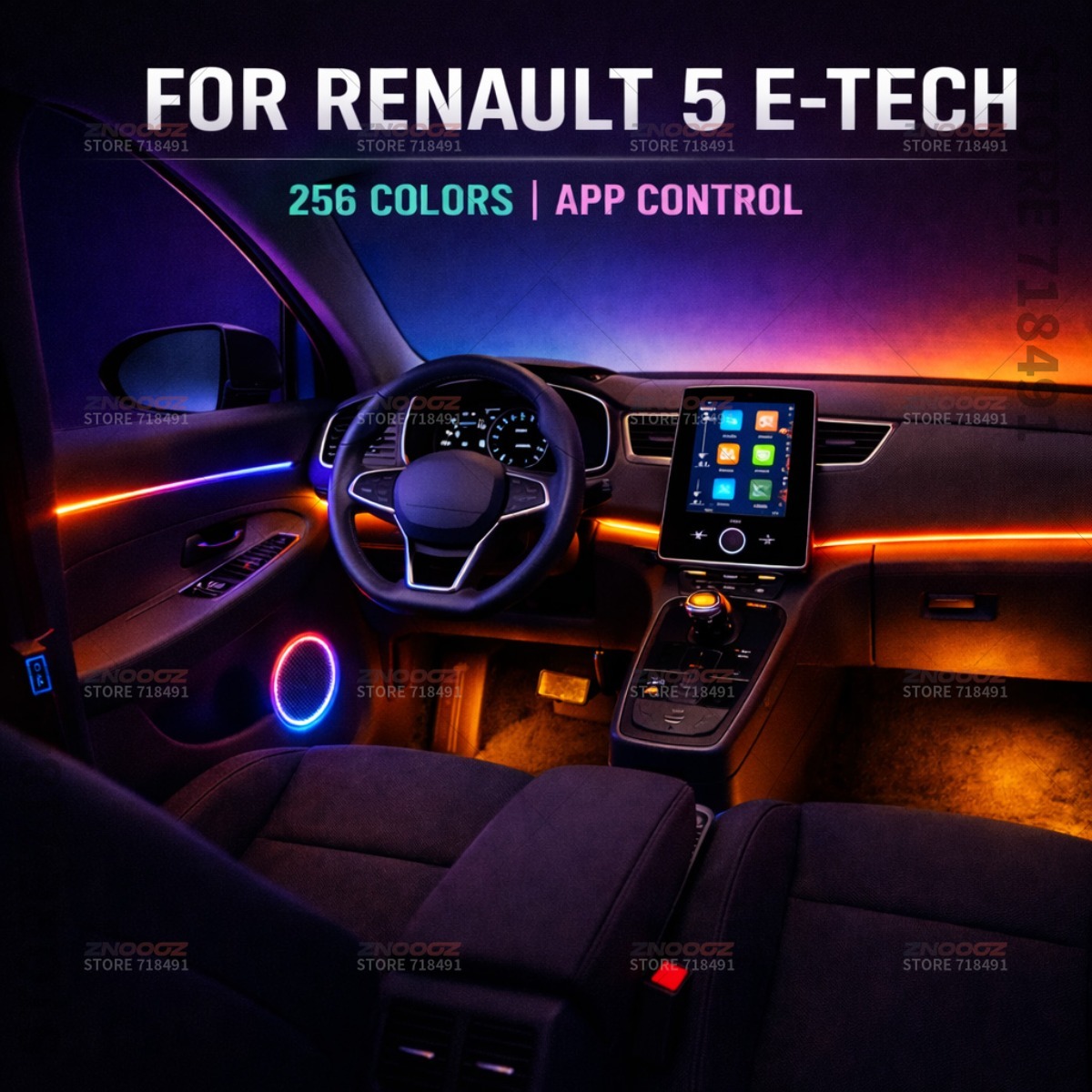 22in1 RGB Interni auto Acrilic - Tech Accessories Renault recensione e prezzo