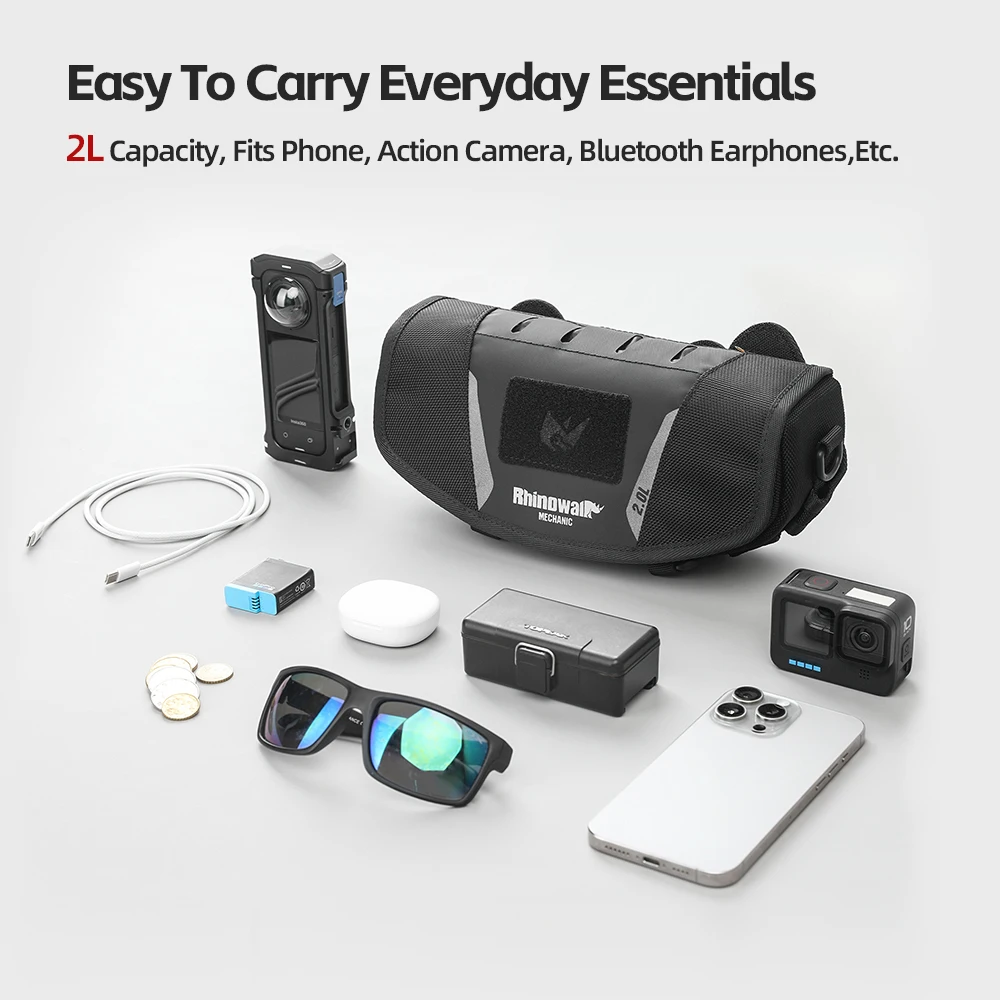 Borsa da manubrio per moto Rhi - Tech Accessories Bag recensione e prezzo